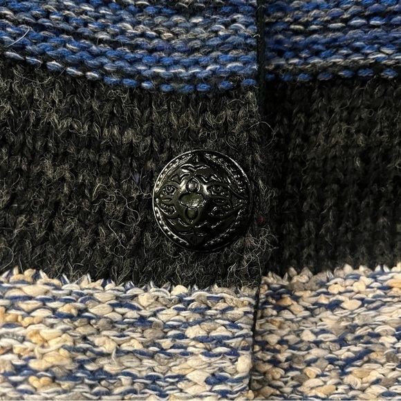 NWOT Monroe and Main Women’s Textured Crochet Sweater Jacket Size M - Picture 8 of 10